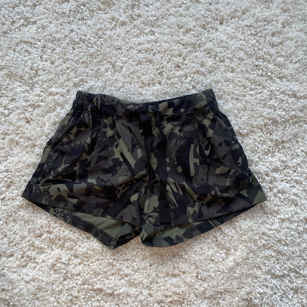 Rare Lululemon Camo Shorts